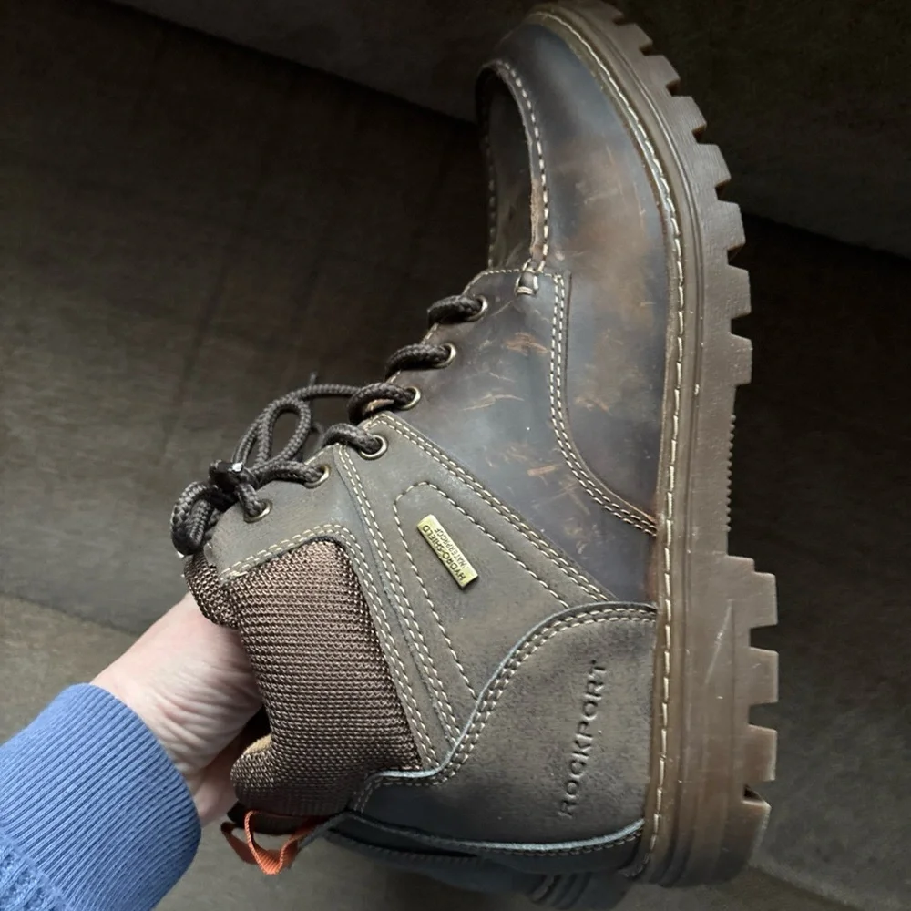 Rockport Mens Weather Ready Moc Toe Hiking Boots 9 New